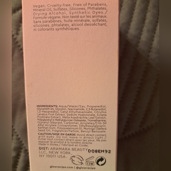 BNIB Glow reciepe watermelon glow serum dew drops 30ml - Picture 5 of 5